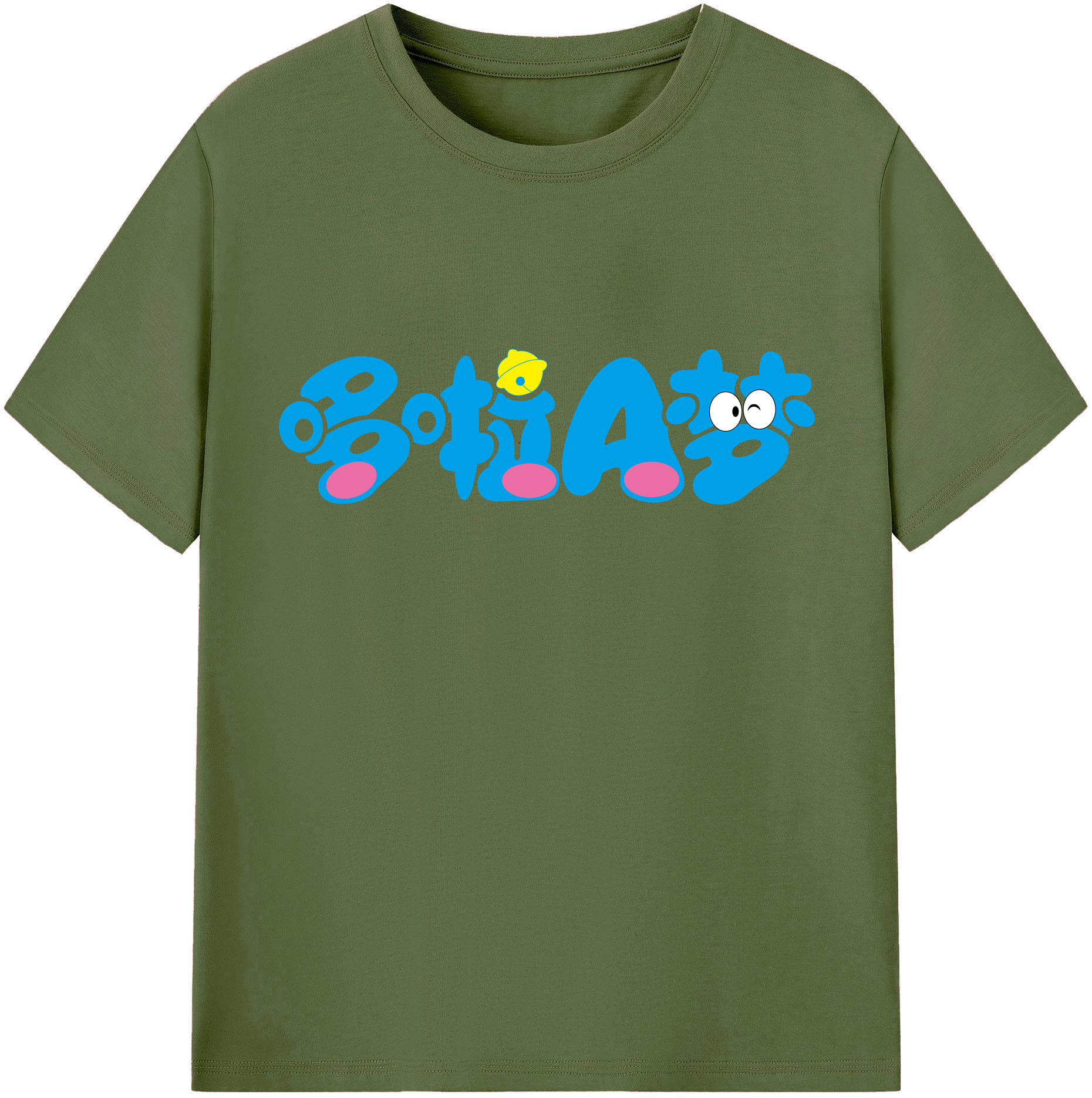 （画像用） ドラえもん Doraemon 綿100％半袖Tシャツ（フロントプリント）